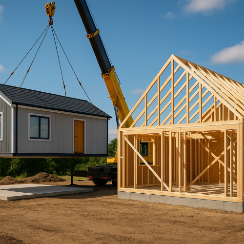 Dom modułowy czy szkieletowy – co szybciej postawisz?