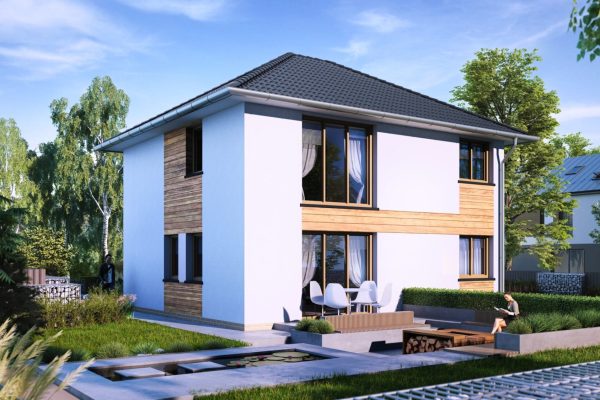 Dom Rodzinny – Projekt Domu – DR 7 (110m2) (NOWOŚĆ 2022)