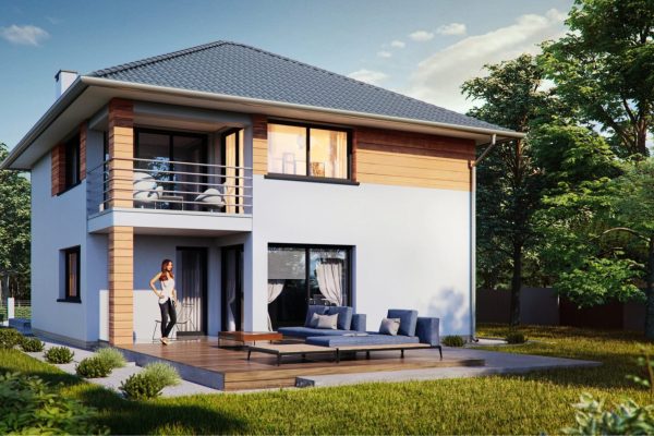 Dom Rodzinny Max – Projekt Domu – DR 3 153 m²