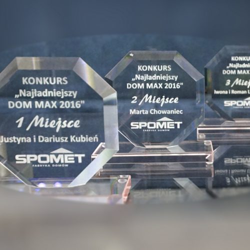 Rozwiązanie konkursu “Najładniejszy DOM MAX 2016 ”.