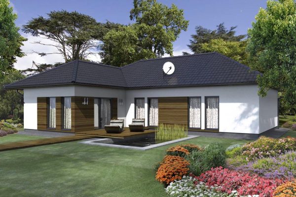 Dom Max Nowoczesny 5 – Projekt Domu Max N5 (104 m²)